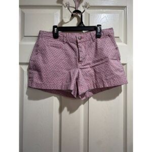 GAP Women's Pink Geometric Shorts
